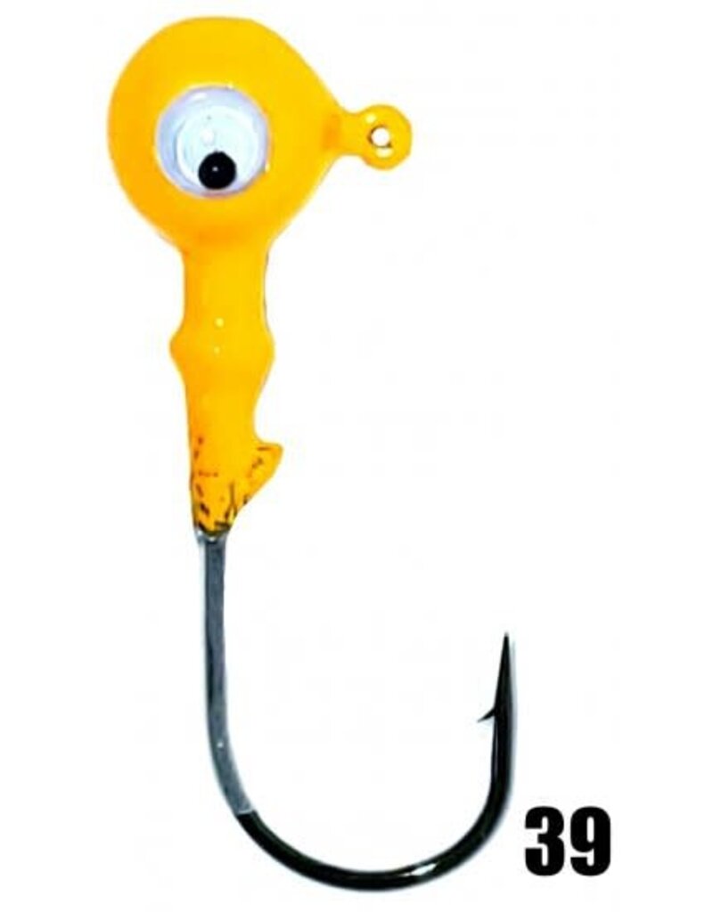 Jig-A-Jo Tête de Plomb Googly 1/4 Oz