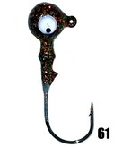 Jig-A-Jo Tête de Plomb Googly 1/4 Oz