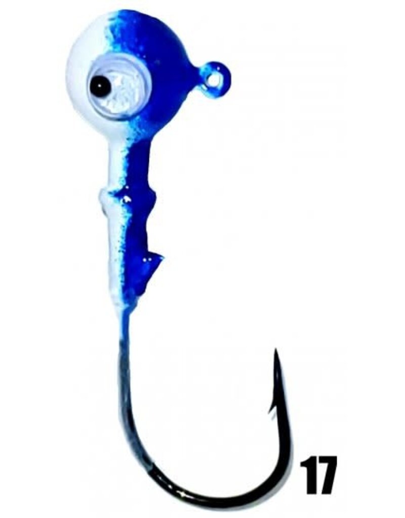 Jig-A-Jo Tête de Plomb Googly 3/8 Oz