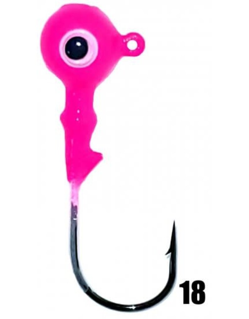 Jig-A-Jo Tête de Plomb Googly 3/8 Oz