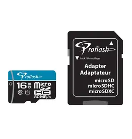 Proflash Carte Memoire  Micro SD-HC 16 Gb/ Class 10 USH-1