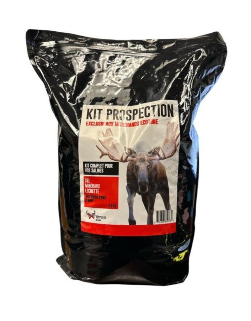 Extrême CG Kit Prospection sac Noir Anis Orignal