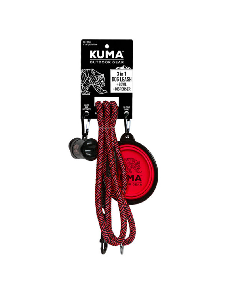 Kuma Laisse Pour Chien Kuma 3 en 1