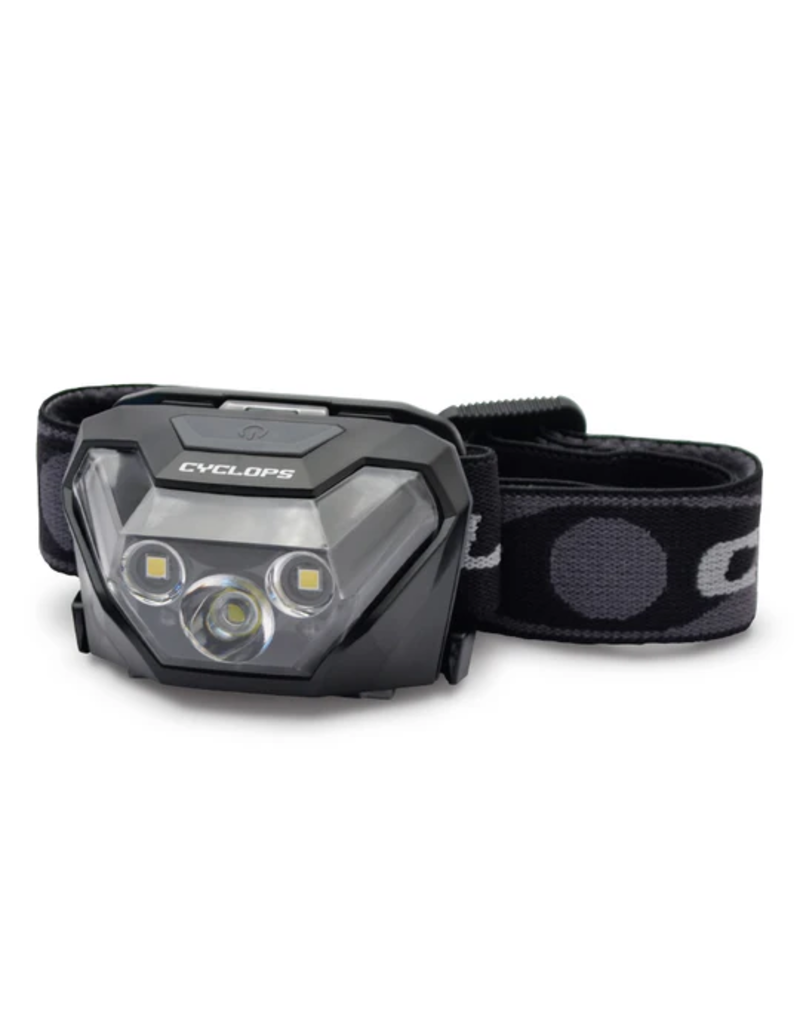 Cyclops Lampe frontale LED 500 lumens avec LED rouge