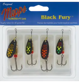 Mepps Kit de 4 Mepps Fury Noir