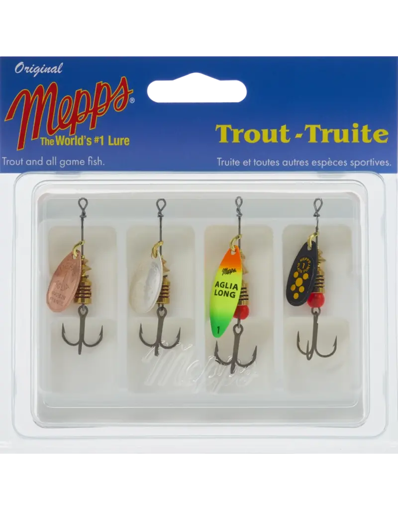 Mepps Kit de 4  Mepps Pour Truite