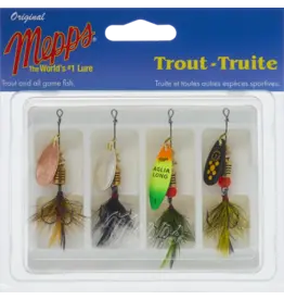 Kit de 4  Mepps Pour Truite Farcies