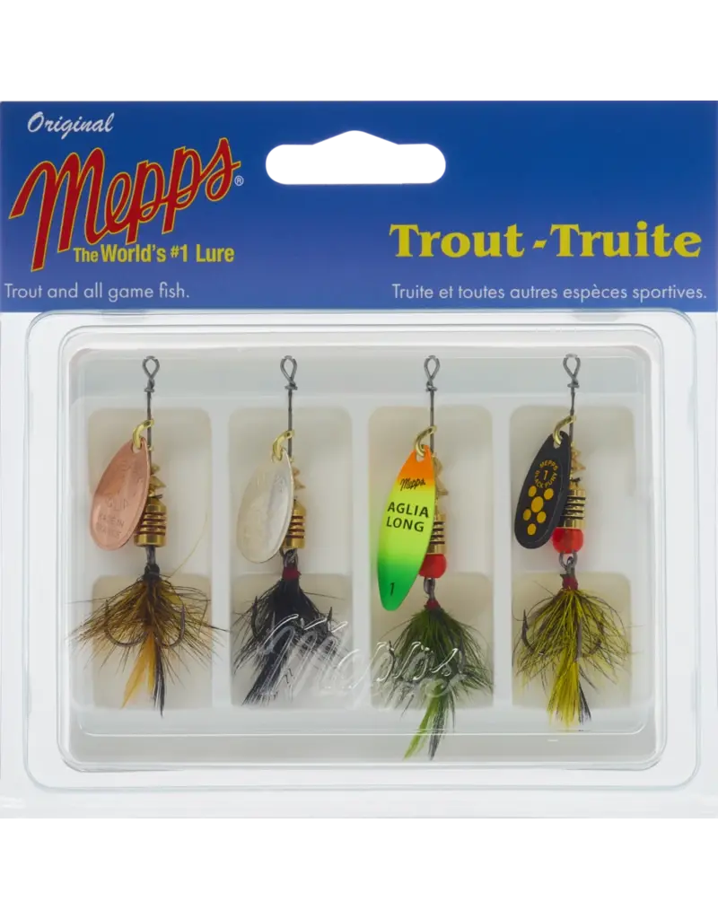 Kit de 4  Mepps Pour Truite Farcies