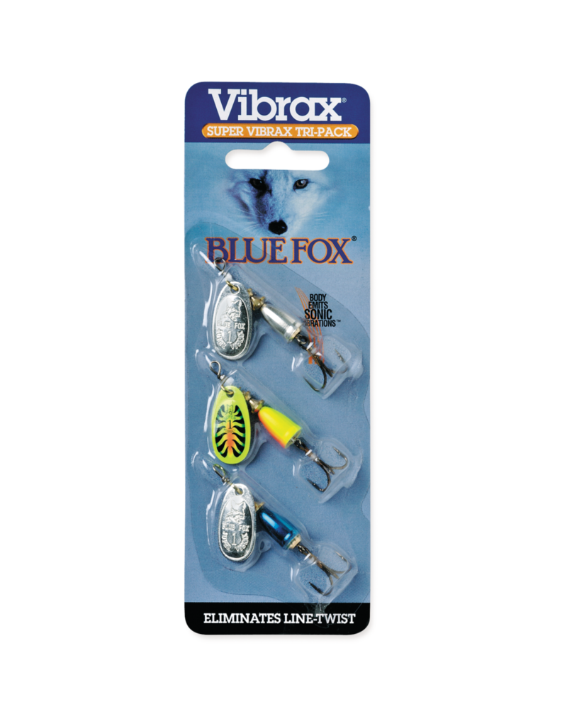 Blue Fox Super Vibrax Tri-Pack