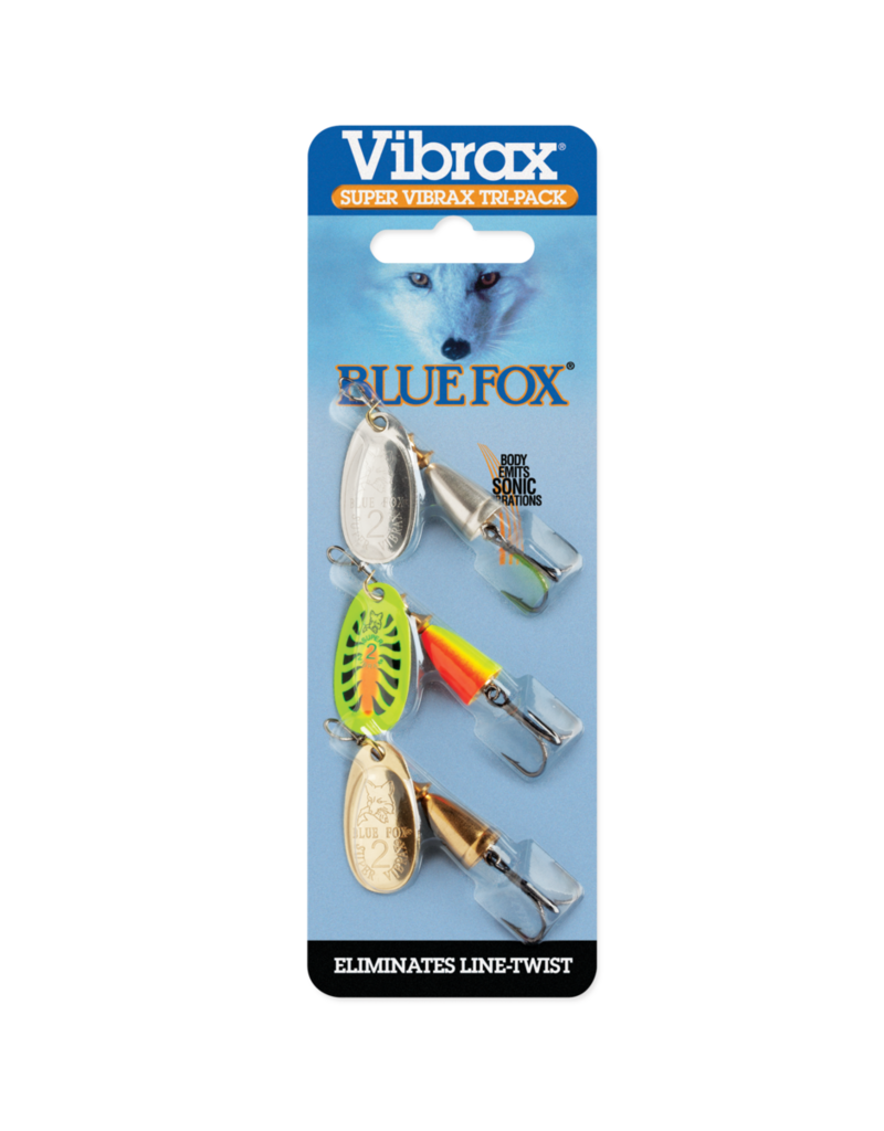Blue Fox Super Vibrax Tri-Pack