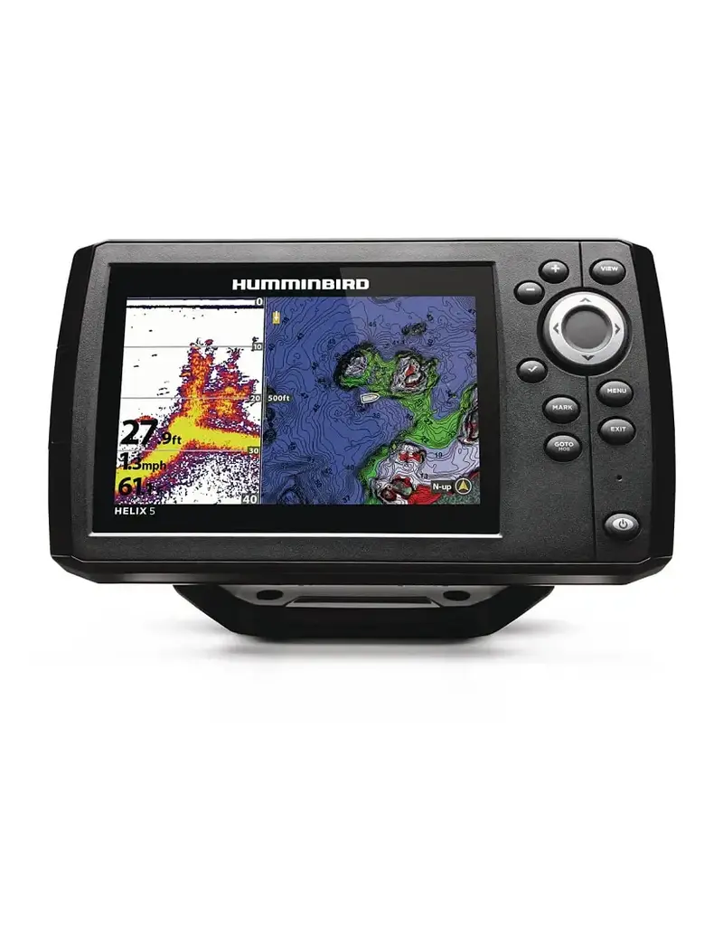 Humminbird Helix 5 CHIRP GPS G3 avec Carte Lakemaster Incluse