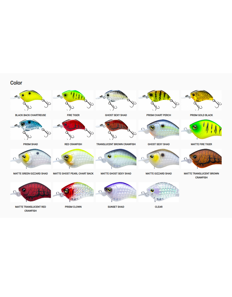 Yo-Zuri 3DR-X Flat Crank 5.5Cm 3/8Oz