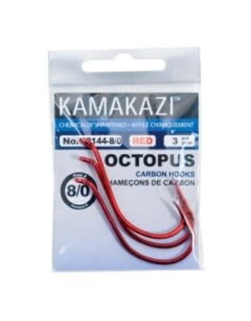 Kamakazi Kamakazi Hamecons Carbon Red Octopus Taille 2