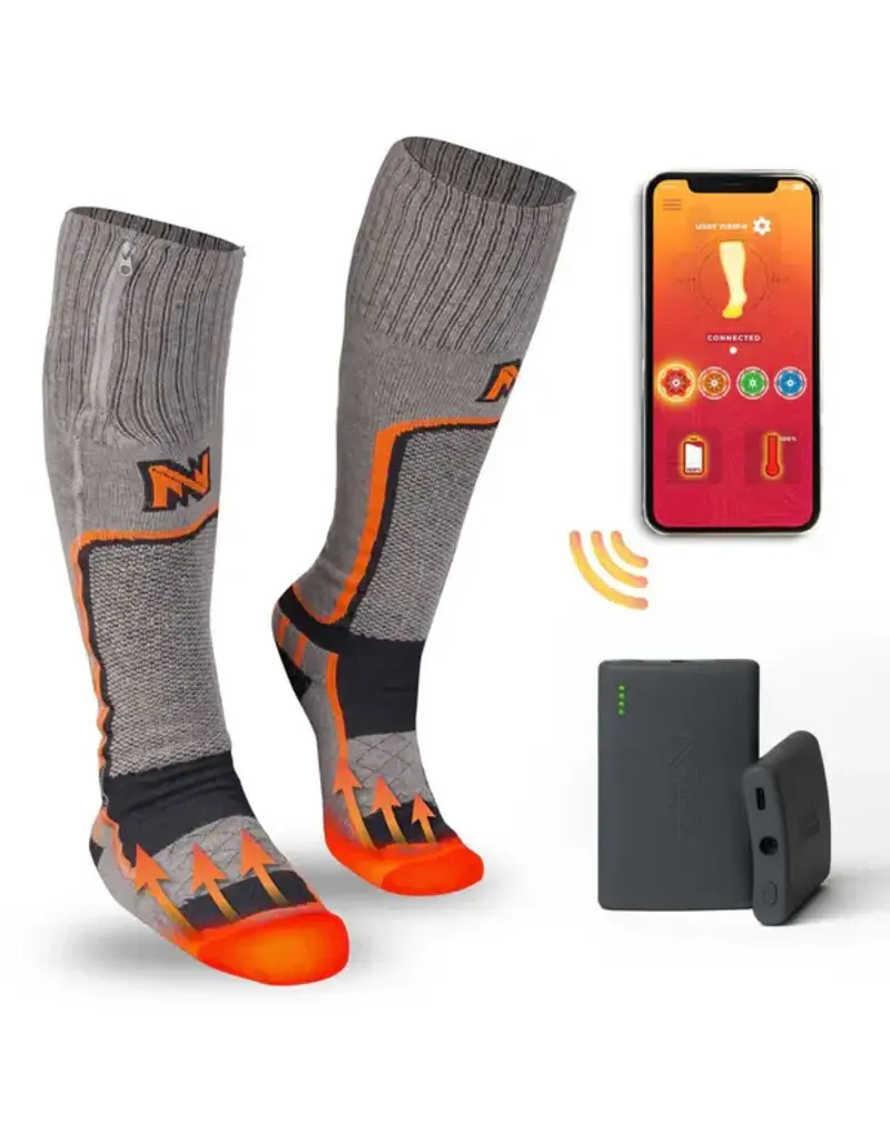 Mobile Warming Bas Chauffants Premium 3.0 Merino Pour Homme