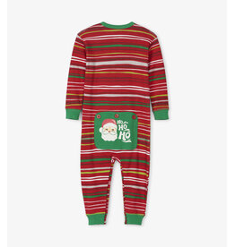 Little Blue House Pyjama Une Pièce Ligné de Noël Pour Bébé