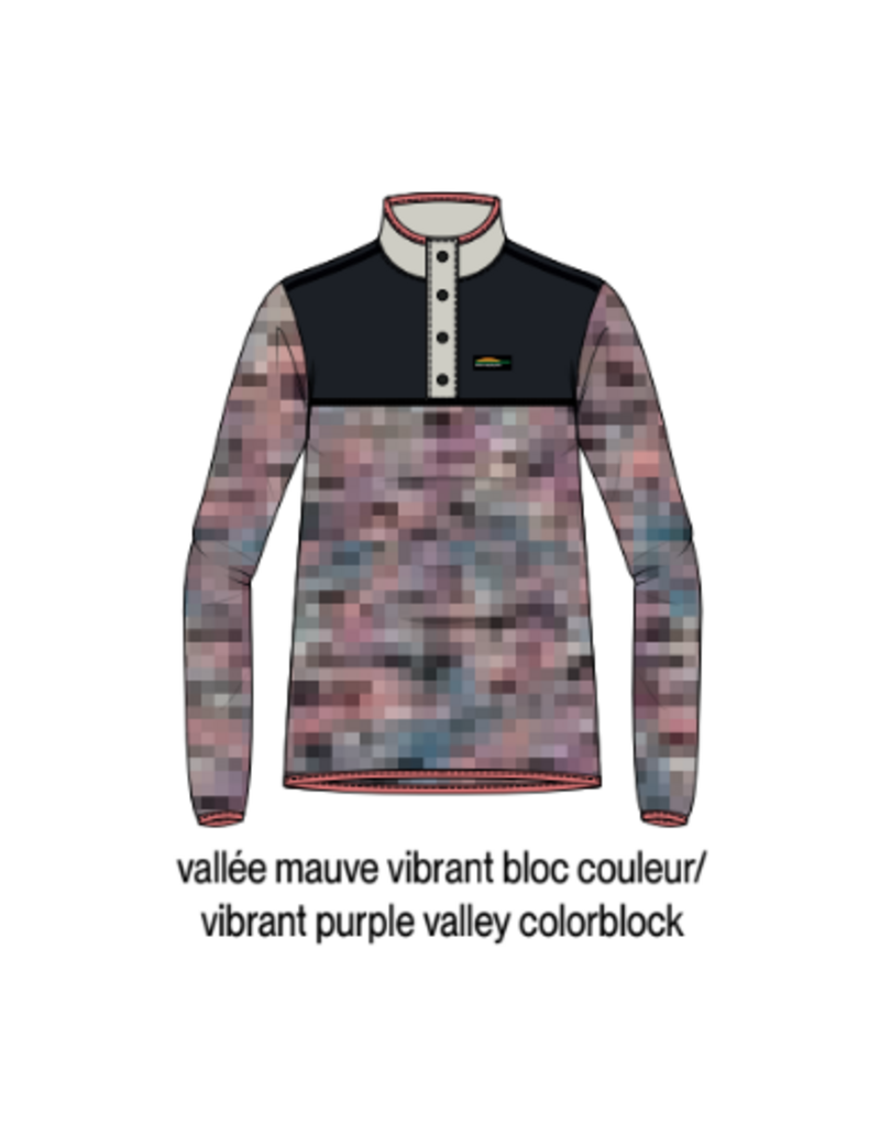 Chlorophylle Chandail Snap-T En Polar Nilas Pour Femme