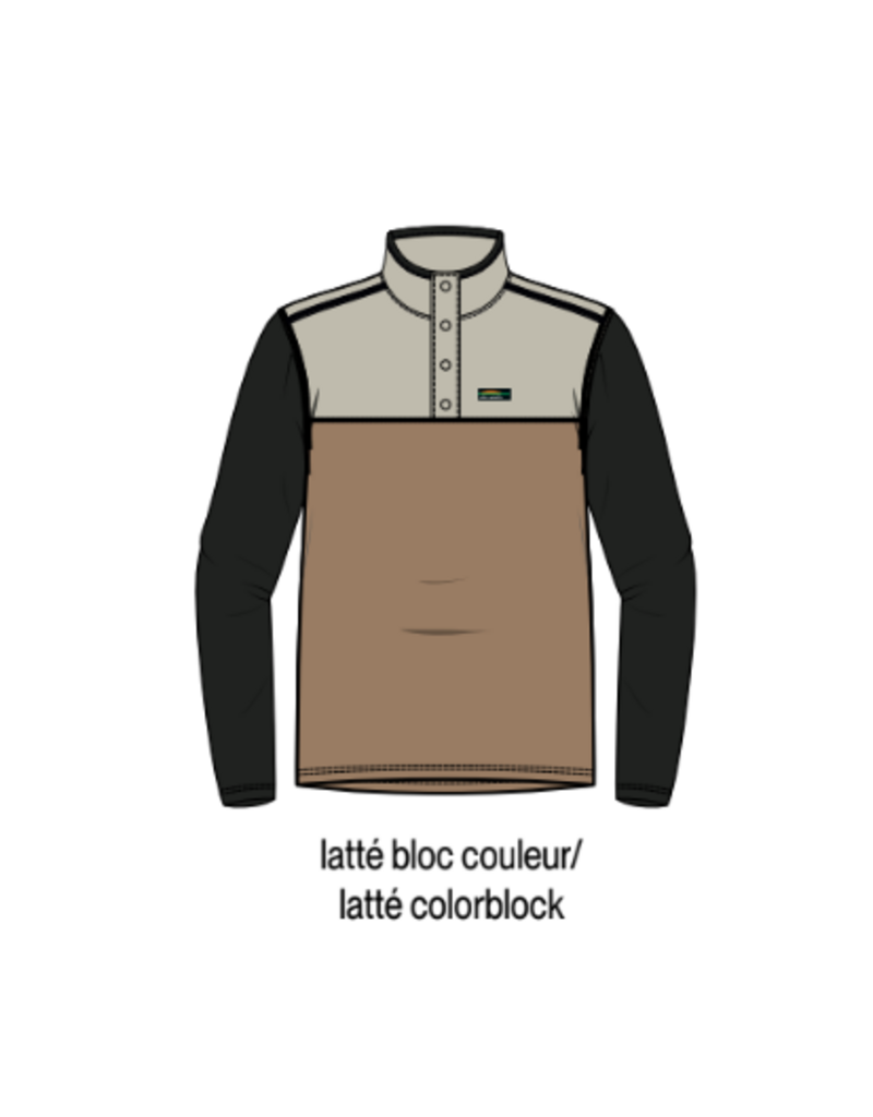 Chlorophylle Chandail Snap Nilas Pour Homme