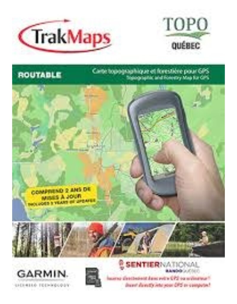 Trackmaps Trakmaps Topo Quebec