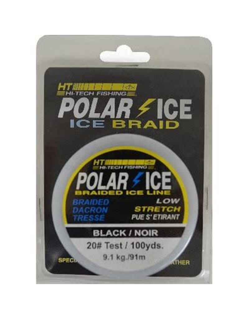 HT Fishing Gear Polar Ice Fil à Pêche Tressé