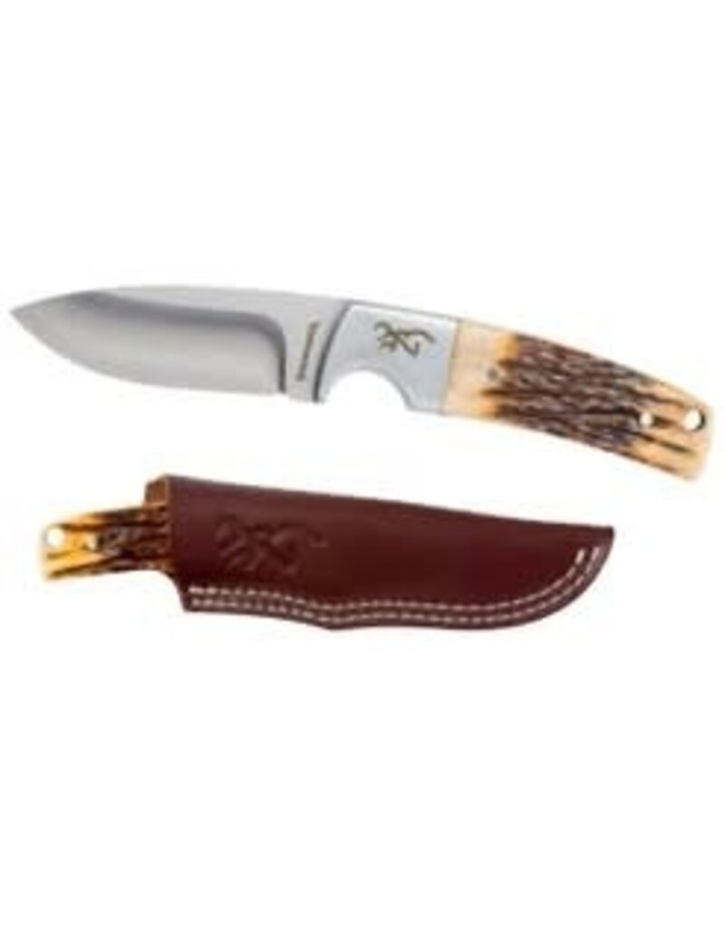 Browning Couteau à Lame Fixe Buckmark Hunter Bone