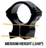 Browning Browning Monture 1po Medium Gloss Blued