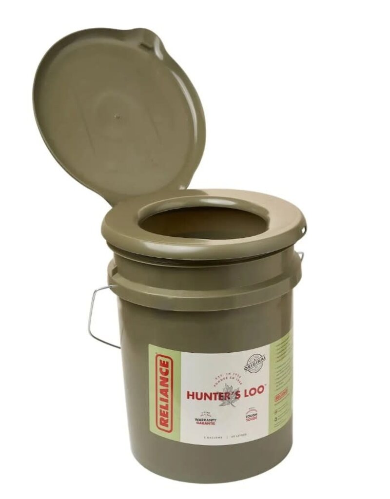 Reliance Hunter's Loo Toilette Portable Size 5 avec Poigné en Métal