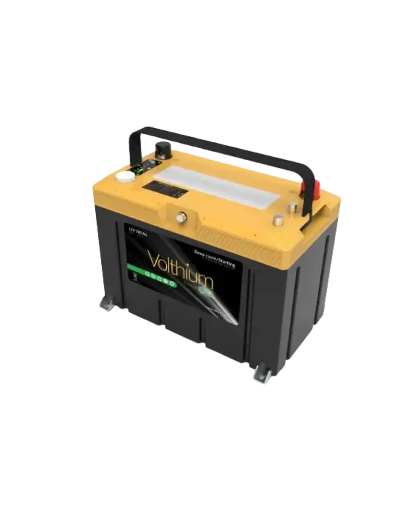 Volthium Batterie 12.8V 100Ah Pro, IP67, Autochauffante, Démarrage, Groupe 27