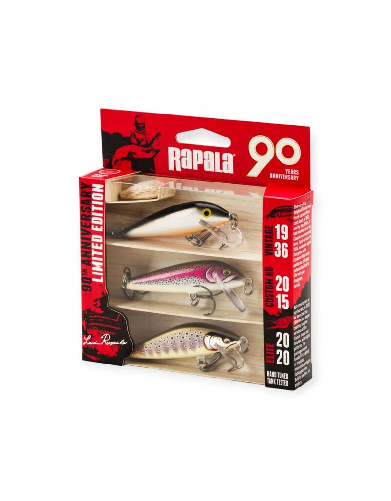Rapala R90 Countdown Mid Naturistic Hard Bait Kit - 3/PK