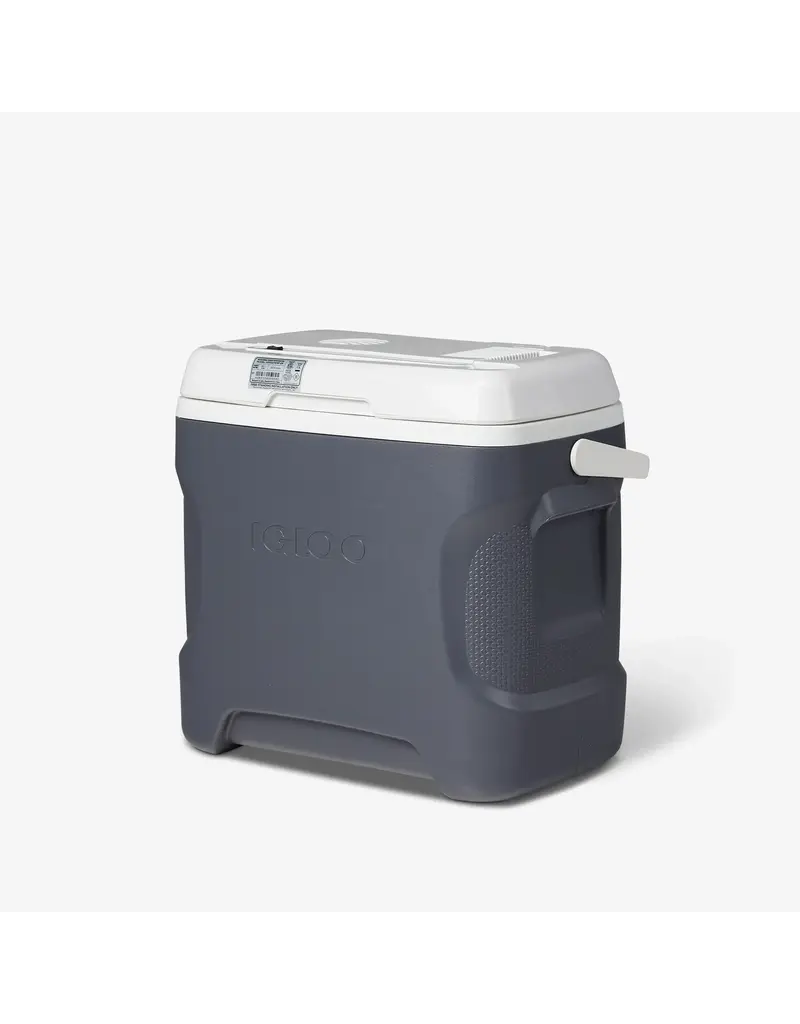 Igloo Glacière Électrique Versatemp 28 Charcoal Temps (2 à 58°Celsius) - 28Qt/26L/39Cans