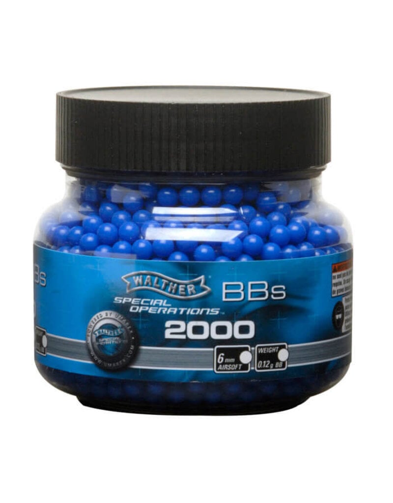 Walther Walther Blue Bbs 12G 6Mm Airsoft 2000Ct