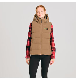 Chlorophylle Moraine Isolée sans Manches pour Femmes