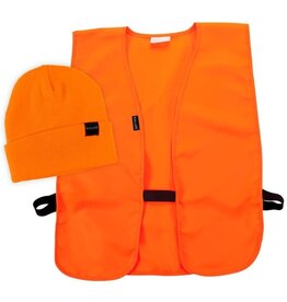 Allen Ensemble Dossard et Tuque Orange