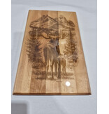 Zone Chasse & Pêche Plaque Murale Personnalisée En Bois