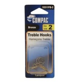 Compac Hameçon Trépied Bronze