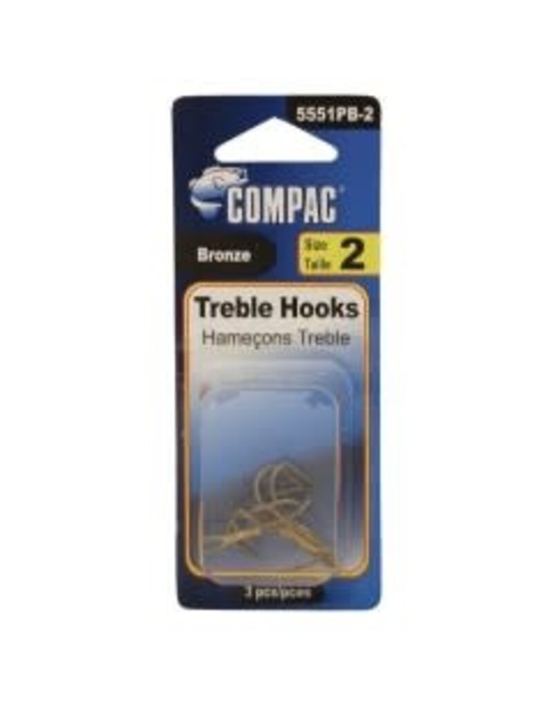 Compac Hameçon Trépied Bronze
