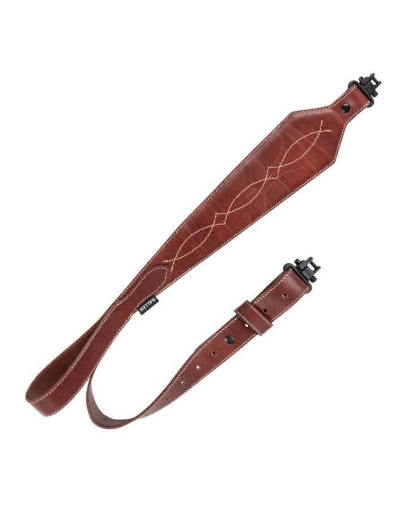 Allen Courroie Heritage Western Scallop en Cuire