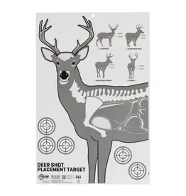 Ézéchaïm Cible Ondulée EZ Aim Deer Vitals Neuve, 58,4 cm x 88,9 cm, Couleur Sable