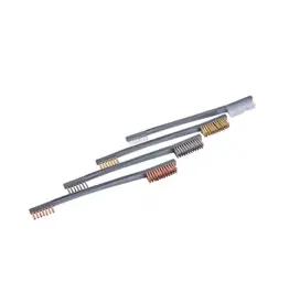 Ensemble de 4 Brosses à Double Extrémité Breakthrough Clean Technologies, En Nylon, Bronze Phosphoreux, Laiton et Acier Inoxydable