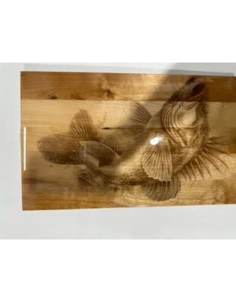 Zone Chasse & Pêche Plaque Murale Personnalisée En Bois