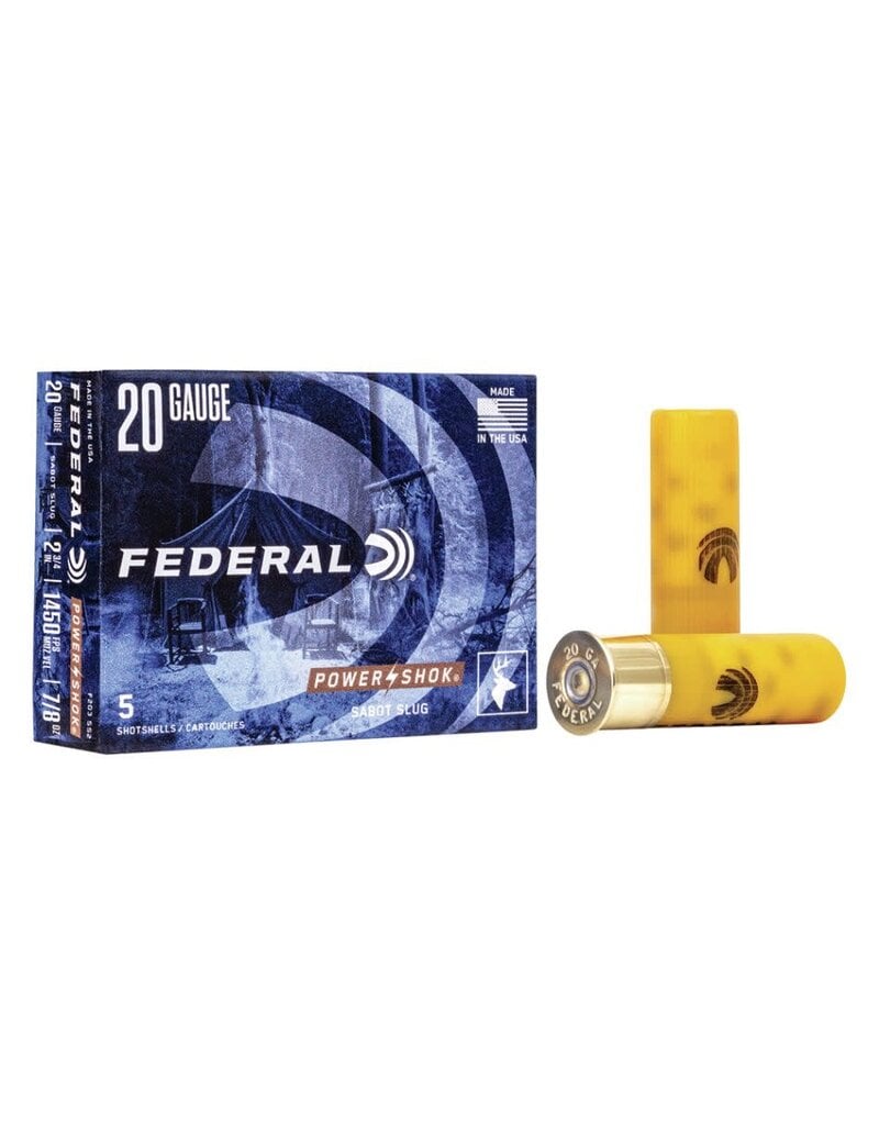 Federal Premium Munitions 20Ga 2-3/4In 7/8 Oz Sabot