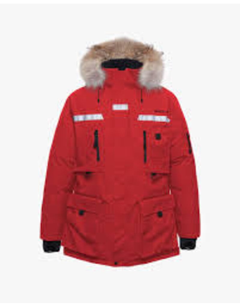 Quartz Manteau Vostok Avec Fourrure De Coyote