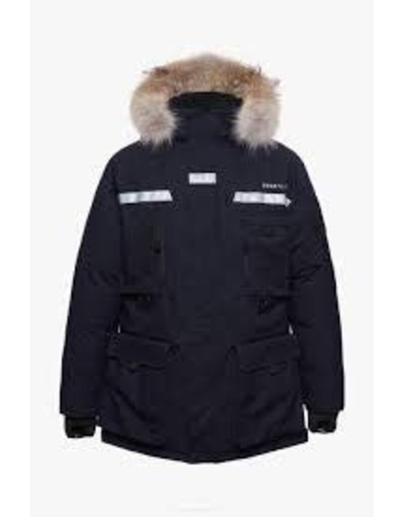 Quartz Manteau Vostok Avec Fourrure De Coyote
