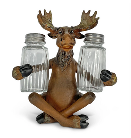 Rivers Edge Gifts Salière et Poivrière Orignal