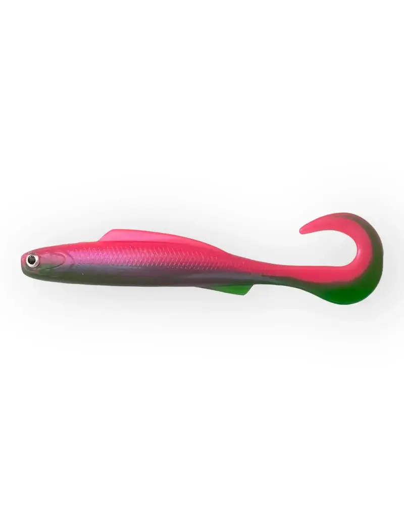 Malades de Pêche Mme. Wally Curly Tail MDP / Pqt 8