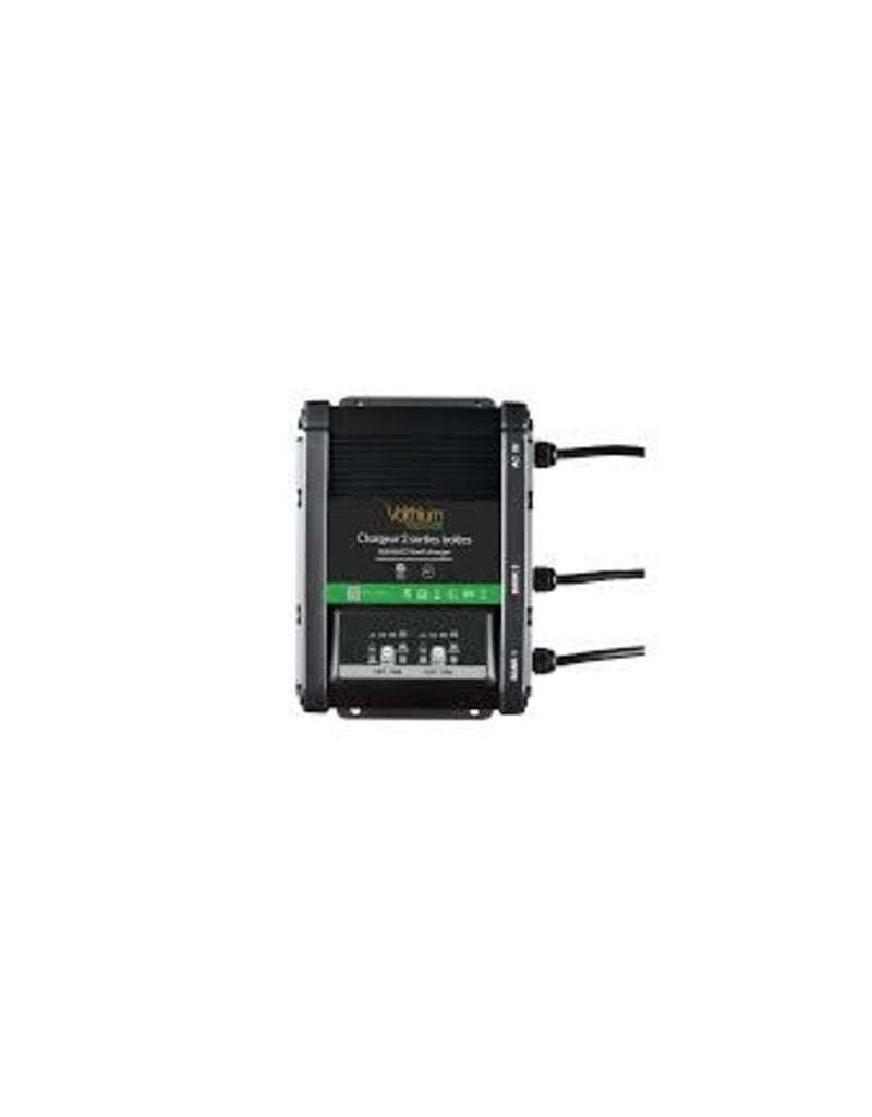Volthium Chargeur Pour 2 Batteries Lithium/10Ah Par Batterie