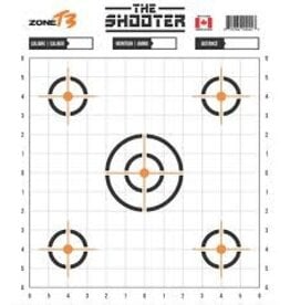 Zone T3 Cible En Papier "The Shooter"