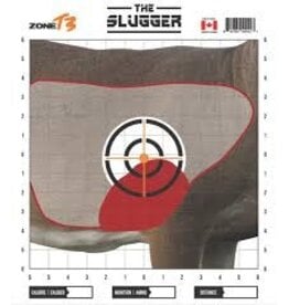 Zone T3 Cible En Papier "The Slugger"