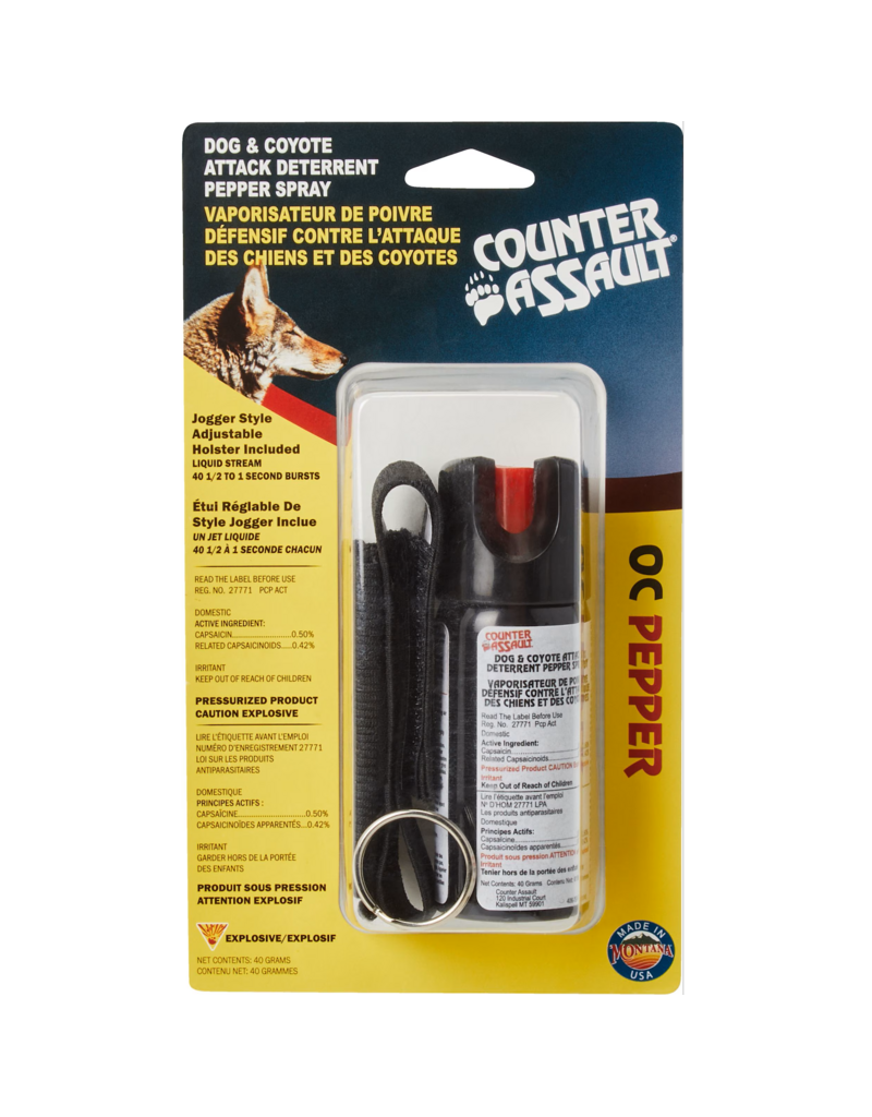 Counter Assault Répulsif Contre Chiens et Coyotes 40g