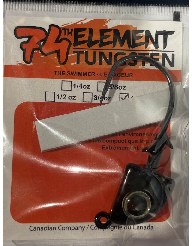 74th Element Tête De Jig Le Nageur