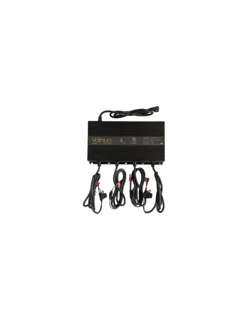 Volthium Chargeur A Batteries Au Lithum 4 Batterie 40A
